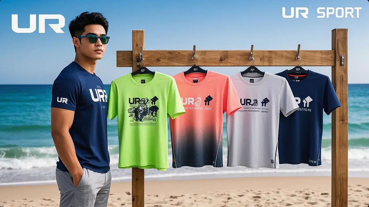 Top 5 xu hướng áo thun nam đẹp hot nhất 2025 tại UR SPORT