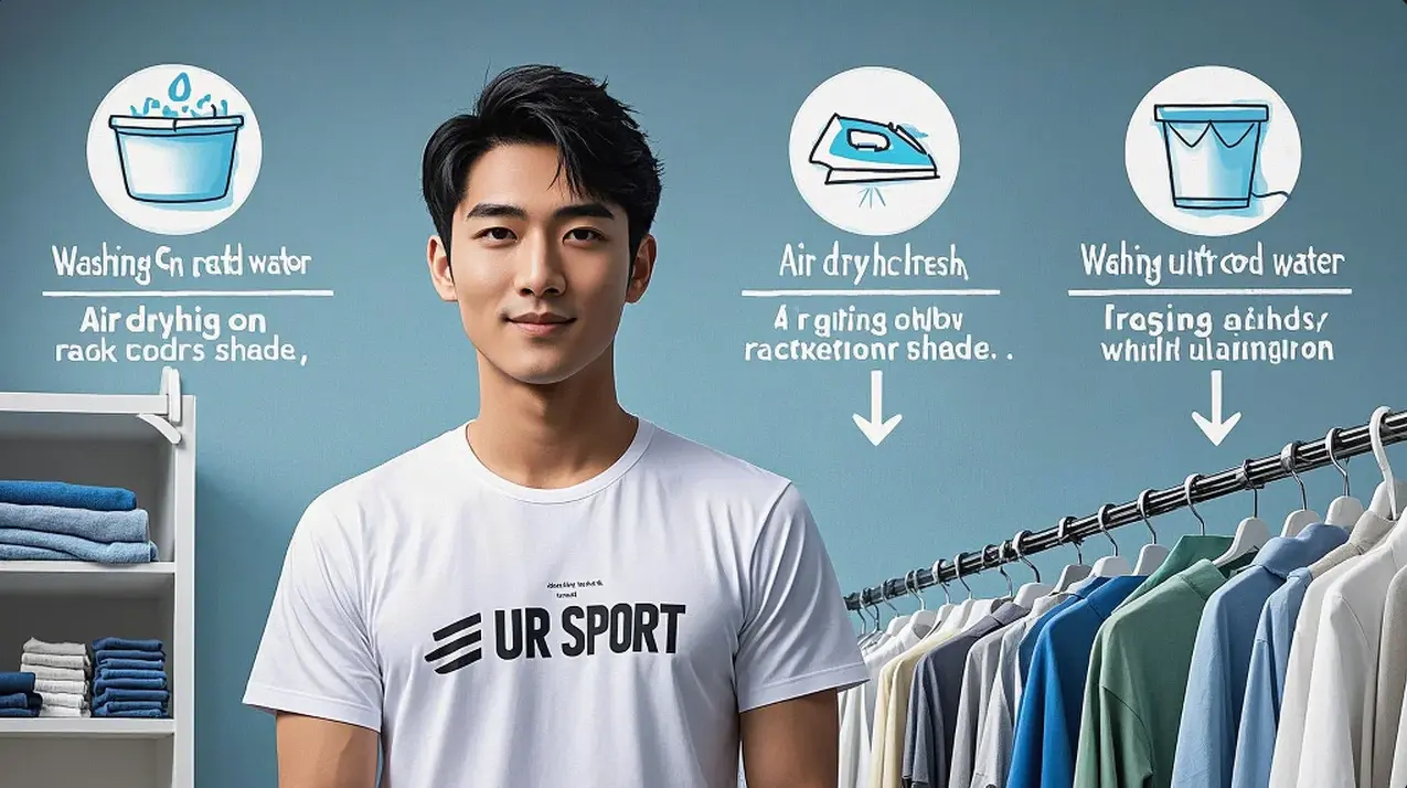Bí quyết bảo quản áo thun nam đẹp bền lâu 2025 tại UR SPORT