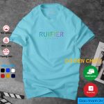 Áo thun nam Ruifier London phản quang 7 màu cá tính - xanh thiên thanh