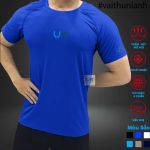 Áo thun thể thao ur sport chất vải thun lạnh thoáng mát - xanh bích