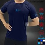 Áo thun thể thao ur sport chất vải thun lạnh thoáng mát - xanh đen